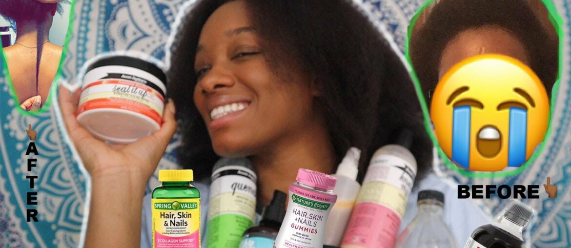 HOW TO GROW YOUR 4C HAIR FAST|WASH DAY EDITION+HAIR VITAMIN REVIEW