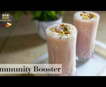 2 Minutes Immunity Boosting Drink | Prevent Coronavirus | How to Boost Immunity Power | Kitchen Area