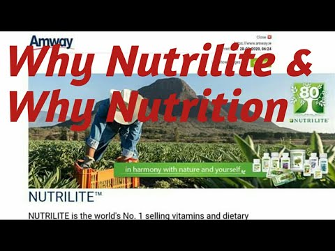 Nutrilite is based on Nutrition in plants source & Best Nutrition Food.