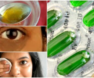 Benefits of vitamin E for dark circles |Pretty Girl Niky