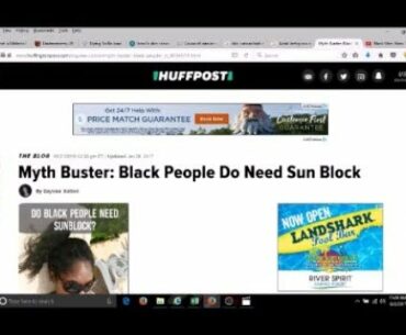 Truth About Sunscreen Melanin Skin Cancer UV and Vitamin D