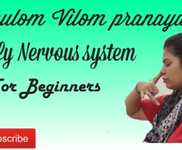 Anulom-Vilom Pranayama....To build your immunity &Fight against COVID-19