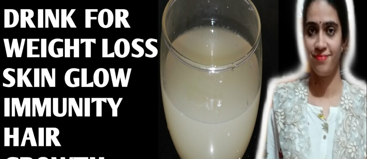 Miracle drink for weight loss| Immunity booster drink| Magical drink for glowing skin & hair growth