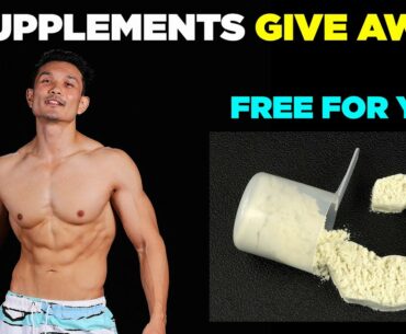 "SUPPLEMENTS GIVEAWAY"- [FITNESS CHALLENGE by Jeet Selal]