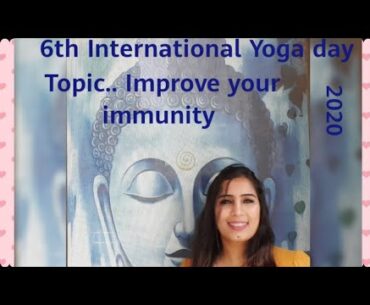 Improve your immunity by Yoga, meditation and balanced diet