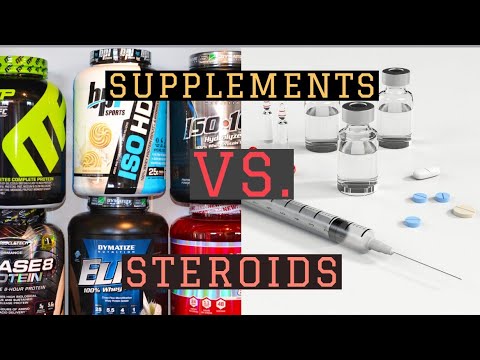 SUPPLEMENTS VS. STEROIDS //FITNESS GARAGE