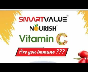 VITAMIN C !! BOOST YOUR IMMUNITY !! NEW PRODUCT !! NOURISH - SMARTVALUE
