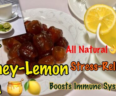 Hot Honey-Lemon Tea| Natural and Healthy Honey Lemon Tea| Boosts Immune System| No to Covid-19 Virus