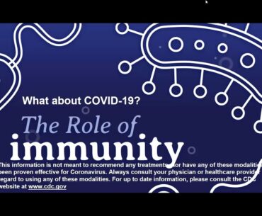 The Role of Immunity: COVID-19 version