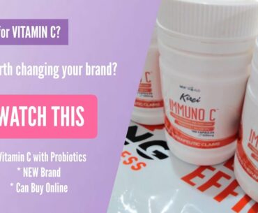 VITAMIN C with Probiotics | Immuno C for Stronger Immunity | Shop Online | Taglish