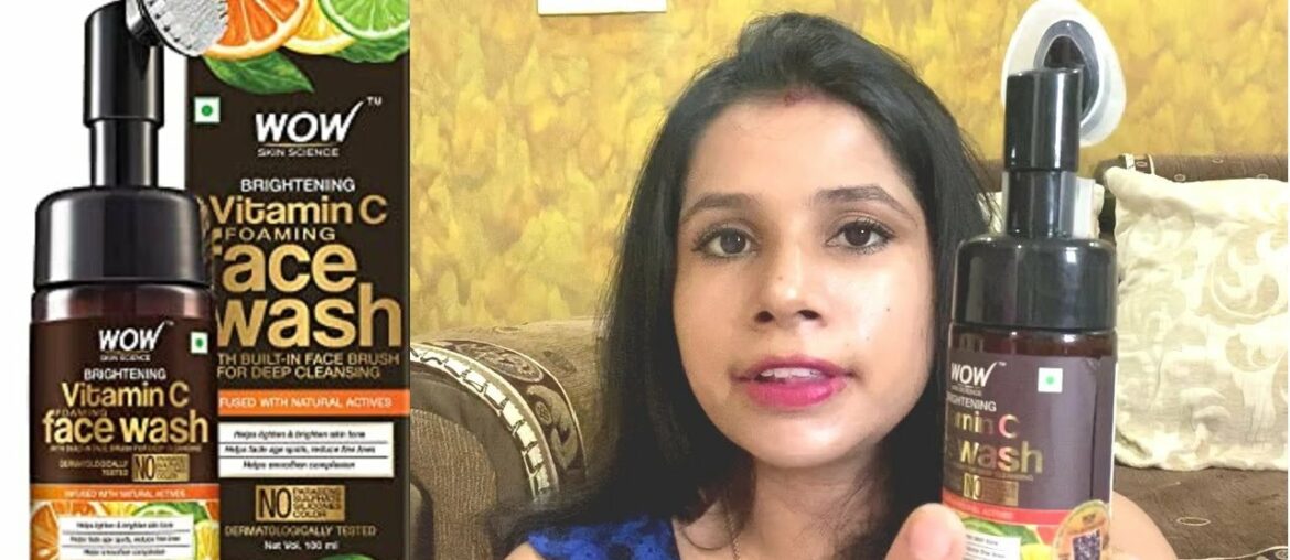 Wow vitamin C Foaming face wash | Honest review | Detailed Information Buy or Not | Non Sponsored
