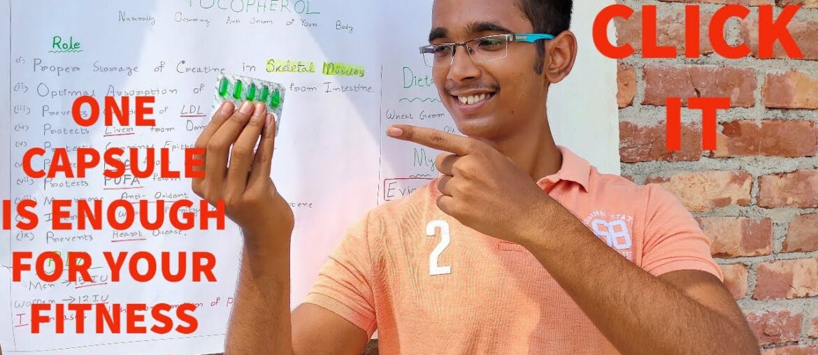 Evion Vitamin E Capsule - Uses for Fitness and General Health