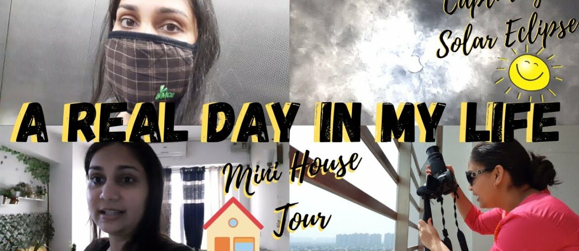 An Eventful Day in my Life : Solar Eclipse, Mini House Tour, Vitamin C Skincare | Nidhi Katiyar