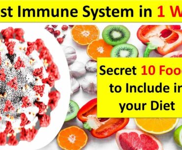 10 Foods to Boost your Immune System in 1 Week  | Secret Foods