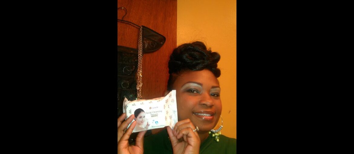 Epielle Facial Cleansing Tissues &Collagen,Vitamin E Cleaning Tissues