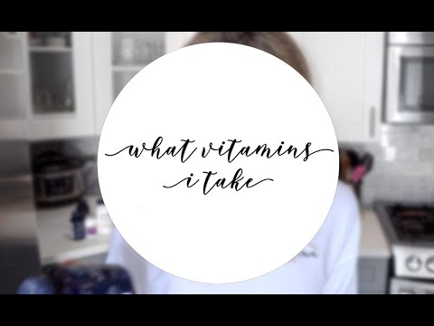 My daily VITAMIN regimen