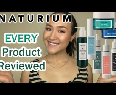 NATURIUM Skin Care Full Brand Review of EVERY Product - What's Good?