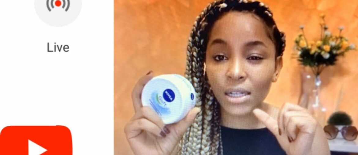 NIVEA REFRESHINGLY MOISTURIZING CREAM + VITAMIN E REVIEW LIVE STREAM|FIRST LIVE STREAM