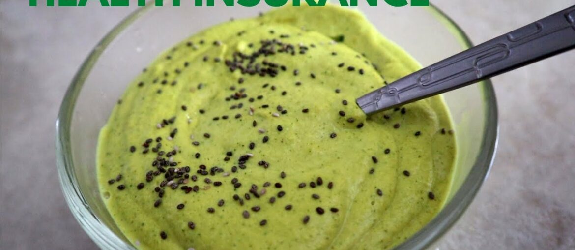 Energy Boosting Broccoli Soup (one of my health insurance)