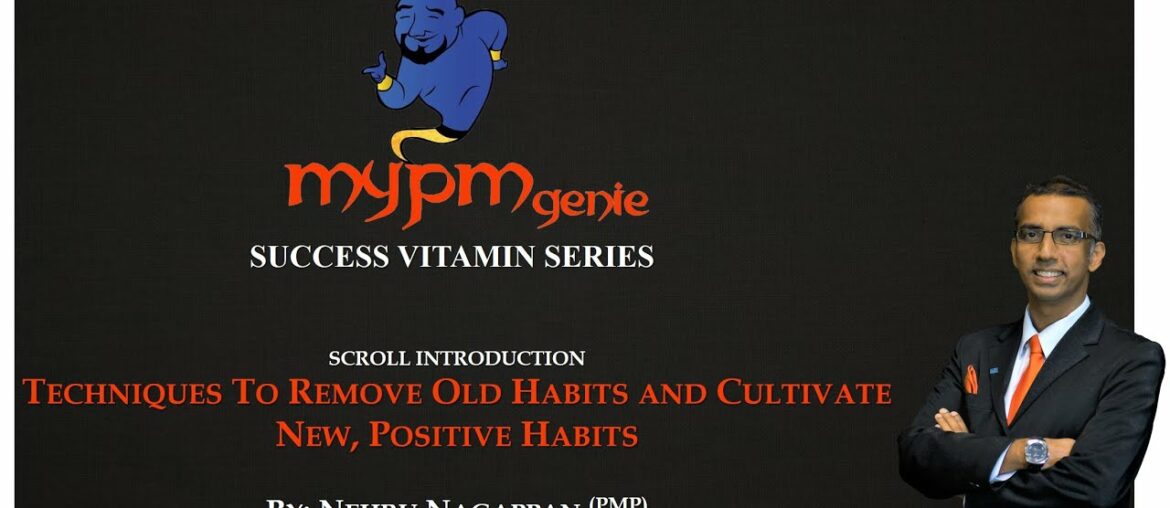 MyPMGenie: Success Vitamin Scroll Introduction