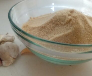 Garlic Powder Recipe: How to quickly make Homemade Garlic Powder