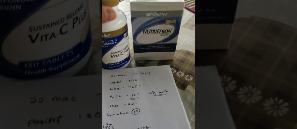 Keperluan nutiferon dan vitamin c dikala covid19.