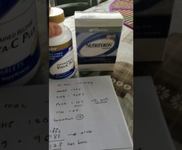 Keperluan nutiferon dan vitamin c dikala covid19.