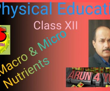 Unit II Sports And Nutrition Macro and Micro Nutrition