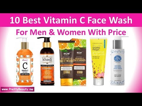 Top 10 Best Vitamin C Face Wash With Price | Men & Women | Glowing Skin | India