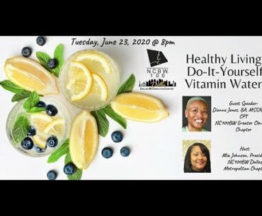 Healthy Living: Do-It-Yourself Vitamin Water (Ingredients Listed)