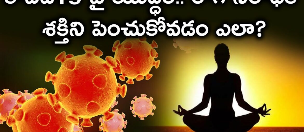 War on Covid19 .. How to increase immunity?