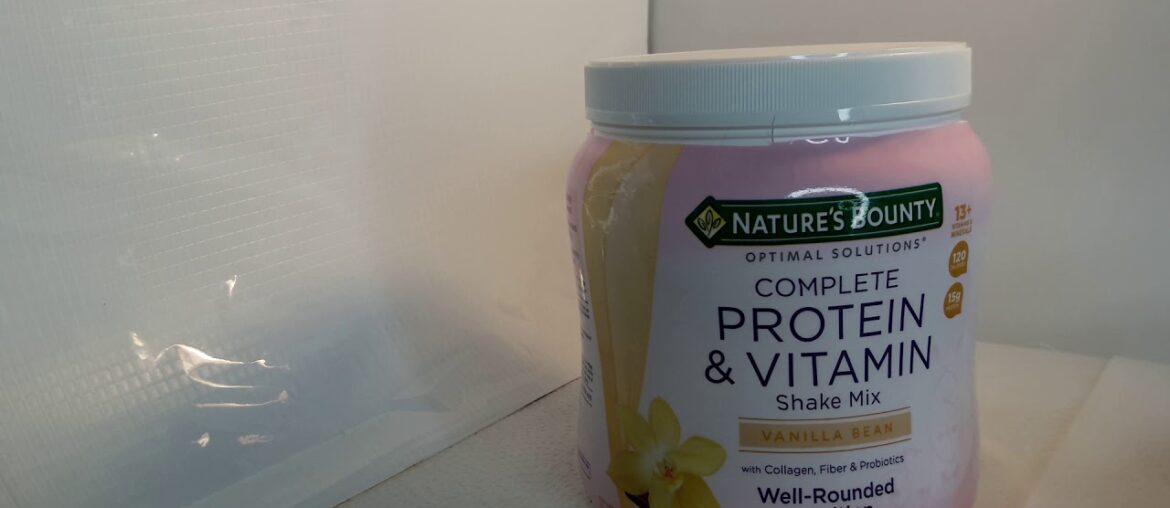 June 19, Product Review: (unsponsered) Nature's Way Protein & Vitamin Powder