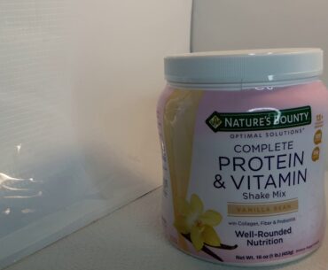 June 19, Product Review: (unsponsered) Nature's Way Protein & Vitamin Powder