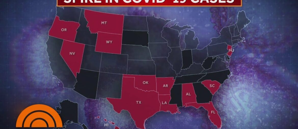 Spiking Coronavirus Cases Across Several States Cause Growing Concern | TODAY