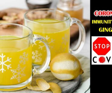 Coronavirus Immunity Booster Ginger Tea Recipe | Immune Boosting Tea | Recipes with Maryam