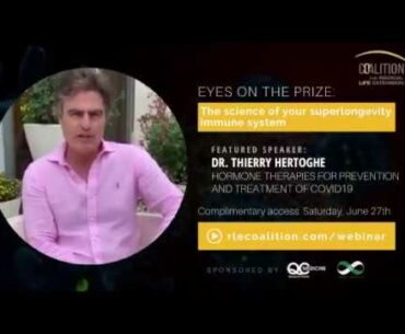 Dr. Thierry Hertogue's: preventing COVID19 and increasing immunity | Free Webinar