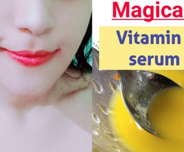 How To Make Vitamin C  Serum At Home for Whitening, Brightening, glowing, clear skin | 100% results