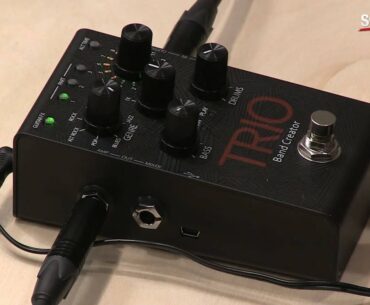 DigiTech Trio Band Creator Pedal Demo