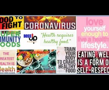 CORONAVIRUS PROTECTION-FOOD & DUA FOR POWERFUL IMMUNE SYSTEM & OVERALL WELL BEING!!!
