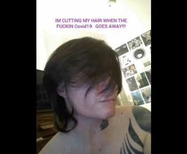Not Cutting My Hair Til Covid19 Is Gone