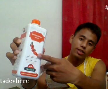 Honest Seabuckthorn Juice Review | Healthy | Fully Organic | No Chmeicals Used | DKs_Vlog #Immunity