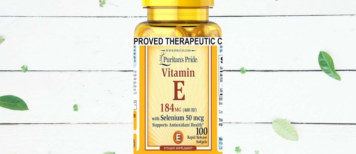 Vitamin E & Selenium by Puritan's Pride | PuritansPride.ph