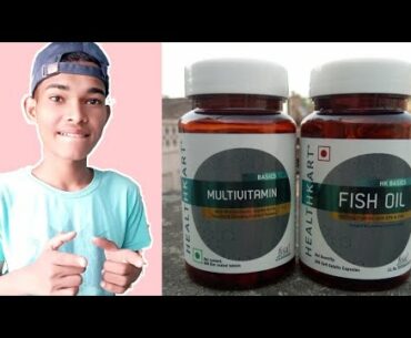 Unboxing of Multivitamin and Fish Oil(Omega 3)best omega 3 capsules,health and fitness,heart disease