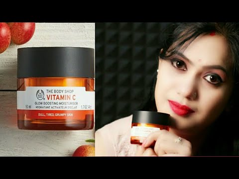The Bodyshop  Vitamin C Glow Boosting Moisturiser Review | Beauty Blast