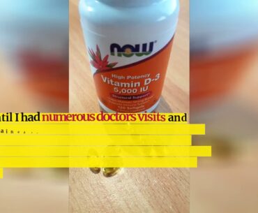 NOW Supplements, Vitamin D-3 5,000 IU, High Potency, Structural Support*, 120 Softgels