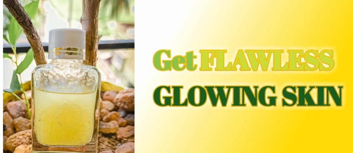 Get FLAWLESS GLOWING SKIN With |Easy (5 Minute) DIY Vitamin E Serum
