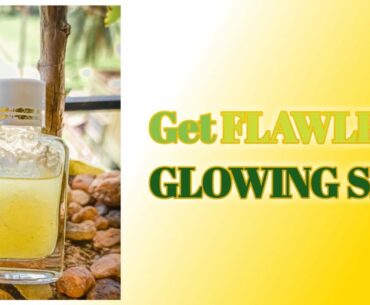 Get FLAWLESS GLOWING SKIN With |Easy (5 Minute) DIY Vitamin E Serum