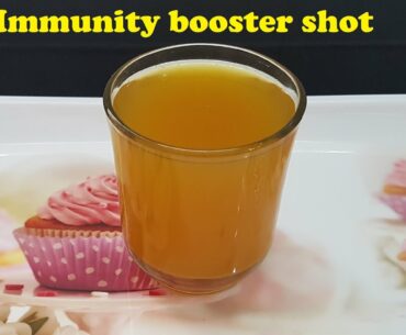 Corona virus - Immunity Booster Shot | When and How to Take | Its so  Flavorful