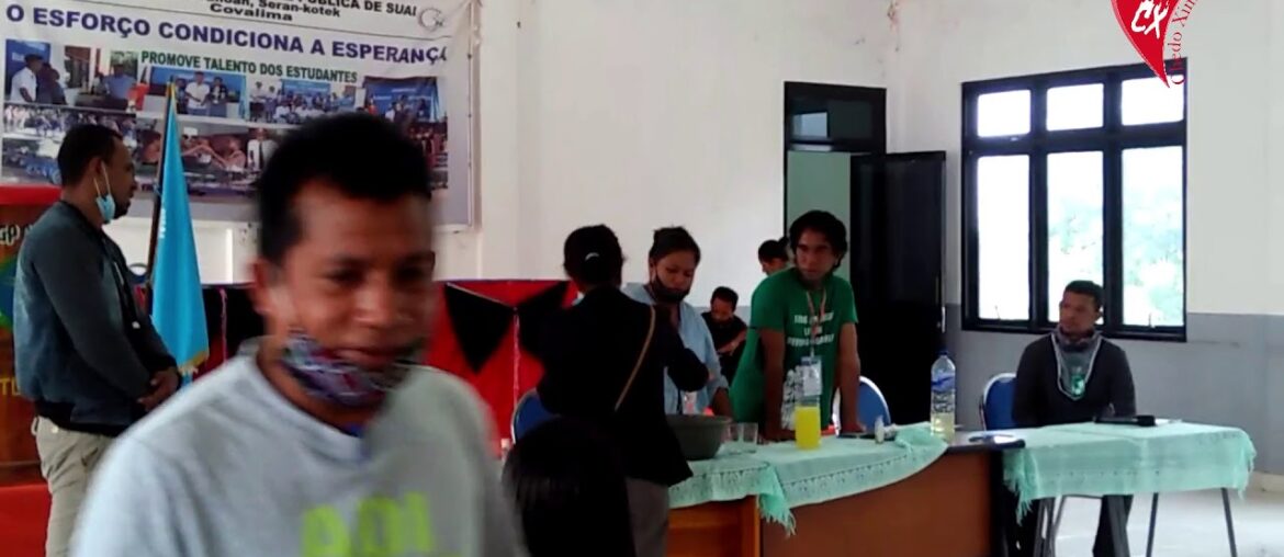 #Covid19 #Cedo_Ximenes              Treinamentu iha ESGP DE SUAI (produs obat herbal untuk Covid19))