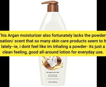 Jergens Deep Restoring Argan Oil Moisturizer, 16.8 Ounce, Soothing Full-Body Moisture, with Rev...